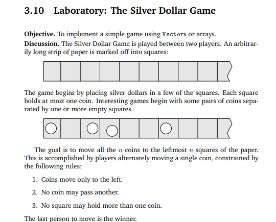 CoinStrip Game Implementation
